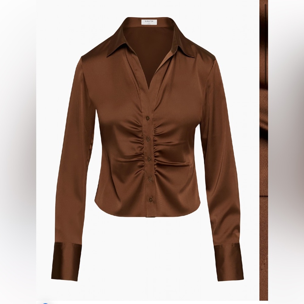 Babaton Leiko Satin Shirt